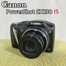 Canon PowerShot SX130 IS Compact Digital Camera 12x Zoom Tested Condition