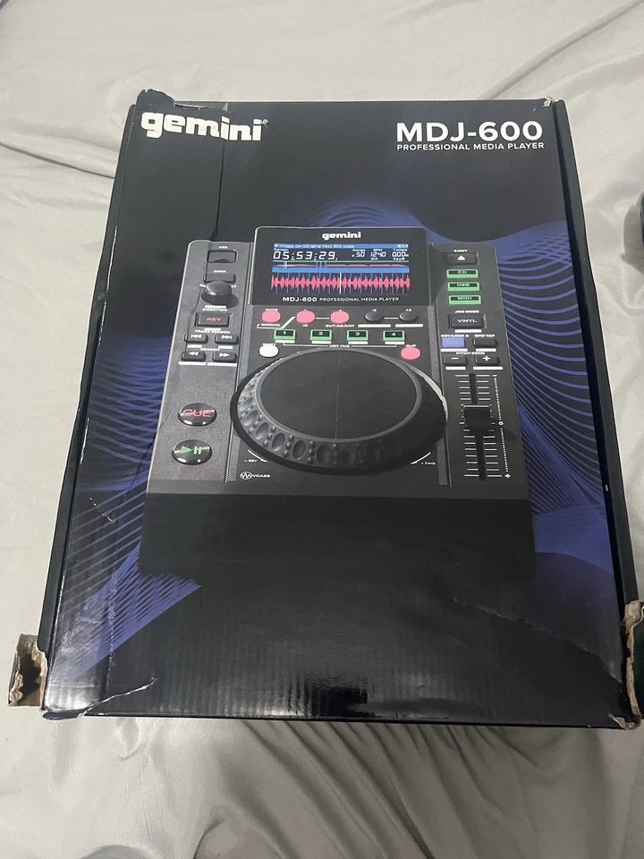 Gemini MDJ-600 Professional DJ Audio Equipment  - Image 2 of 4