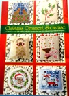 Christmas Ornaments Deer Holly Pets Window Snow Day Angel CROSS STITCH PATTERNS