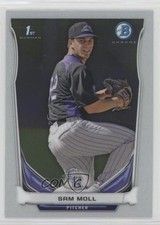 2014 Bowman Prospects Chrome Sam Moll #BCP39 0l1