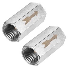 2-Pack Air Check Valve 3/8" Copper One Way Non Return Air Valve