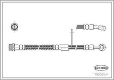 Flexible de frein Hyundai ACCENT