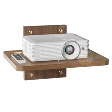 Floating TV Shelf 1 Tier Projector for DVD Players Routers Game Consoles Cable