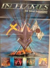 IN FLAMES Promo Big Poster Swedish DEATH METAL