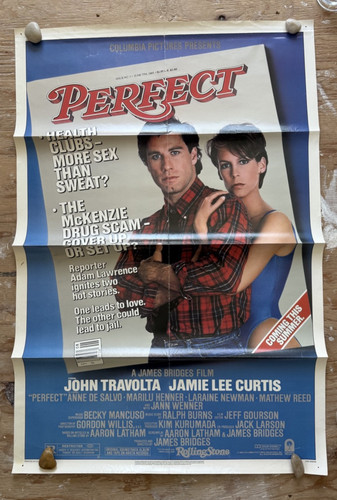 PERFECT Original Movie Poster 27x41 Rolled One Sheet 1985 Jamie lee Curtis