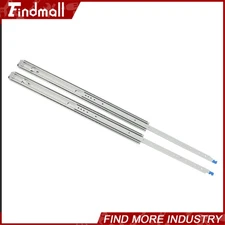 Findmall Heavy Duty 38" Drawer Slides w/Lock 500lb - Full Extension Ball Bearing