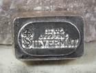 Silvermat 1 oz silver bar (smooth border) - Very Rare