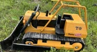Tonka Mighty Tonka Pressed Steel Dozer Yellow Construction Toy