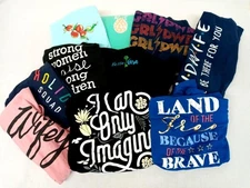 XXL graphic t shirt summer tops girl power mid wife mercy me pineapple 10 Lot