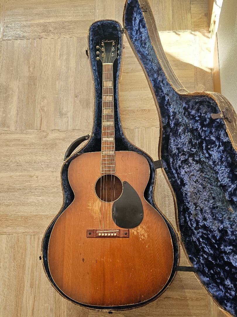 シルバートーン 50' ビンテージ ジャンボ ギブソンJ-200 Silvertone 50's Vintage Jumbo Gibson J-200 Style Guitar | eBay