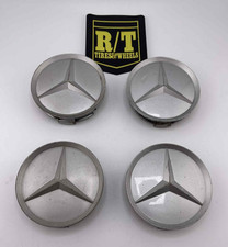 Wheel Center Hub Cap Mercedes - Genuine - Part # 201 401 0225 (Set of 4) Used