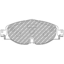 Satz Bremsbeläge Bremsklötze vorne für Audi Q2 GAB Q3 F3B F3N TT FV3 | 240040