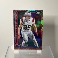 2025 Topps Chrome Football-  Hunter Henry #209, Football Leather Refractor