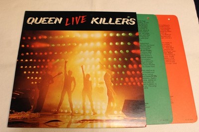 QUEEN - Live Killers - 2LP ITALY MINT + PROMO INFOBLATT!!!