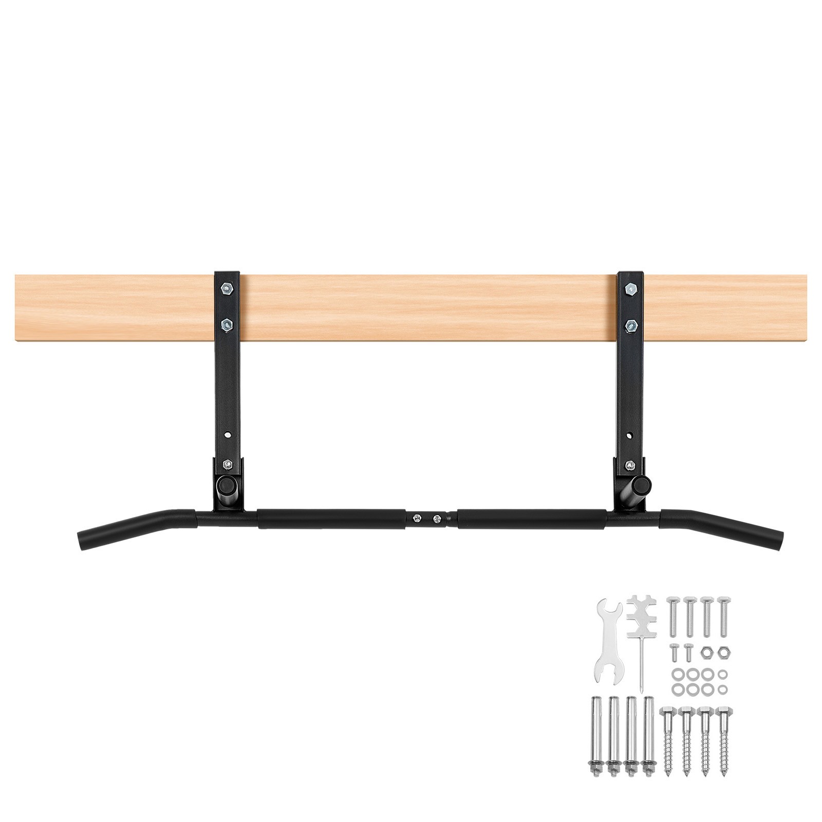 Uimoso Joist Mount Pull Up Bar Ceiling Mounted Chin Up Bar Heavy Duty Home Gym