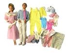 Vintage Barbie Heart Family Dolls: Mom, Dad,  Accessories And Clothes 1980s
