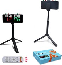 YZ Battery Powered Scoreboard Clock Timer with Buttons, Portable Digital Scorebo