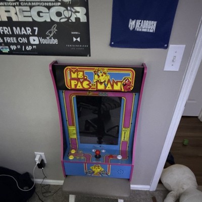 Arcade1up Ms. Pac-Man Reproduction Video Arcade Machine Collectible