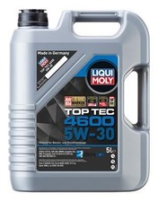 LIQUI MOLY 3756 Motoröl 5L Top Tec 4600 5W-30 für KIA LADA MAZDA MERCEDES-BENZ