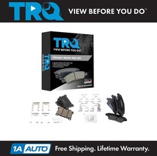 TRQ Brake Pads Ceramic for 2017 Genesis G80 2015-2016 Hyundai 2016-2017 Kia K900