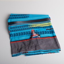 Nintendo MARIO KART 7 Twin Size Flat bed Sheet Microfiber Fabric 