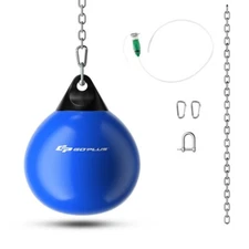 21" Compact Water Heavy Bag Training Water Punching Bag w/Adjustable Metal Chain