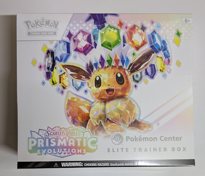 Damaged Pokemon TCG Prismatic Evolution Pokemon Center Elite