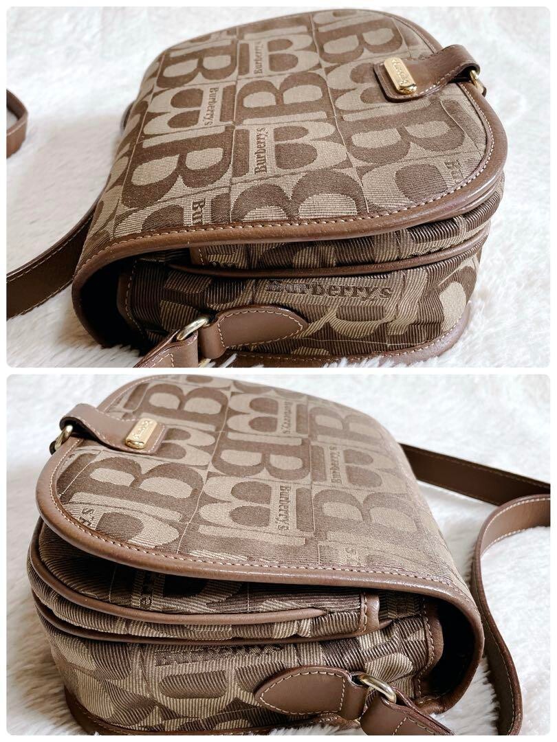 ★関税込★BURBERRY★TB CANVAS CROSSBODY BAG★Beige★ Burberry Shoulder Bag Crossbody Canvas Canvas Leather Beige