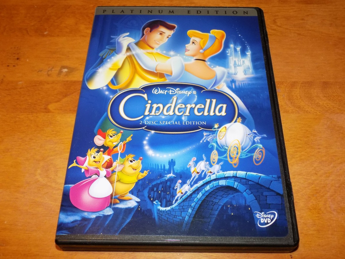 Disney - s925　DVD WALT DISNEY'S CINDERELLA PLATINUM EDITION Disney Animated