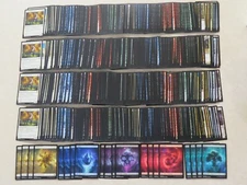 MTG Complete Theros Beyond Death Uncommon Common and Basic Lands set x4 Magic 