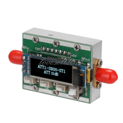 Professional 1Mhz-3800Mhz Digital Programmable RF Attenuator Control 0-31dB NEW