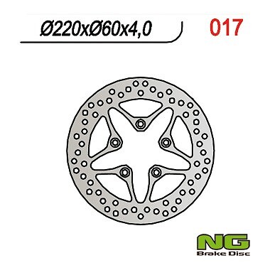 Disque de frein NG Aprilia Scarabeo Leonardo Sportcity 50 125 150 avant arrière