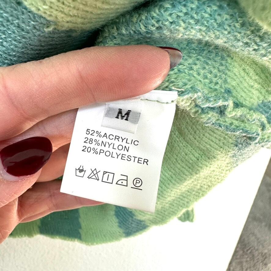 Graphic Scribble Sweater, Size M, Excellent Condi… - image 6