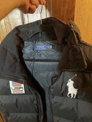 Polo Ralph Lauren PRL67 USA Down Hill Alpine Big Pony Ski Polo Ralph Lauren PRL67 USA Down Hill Alpine Big Pony Ski