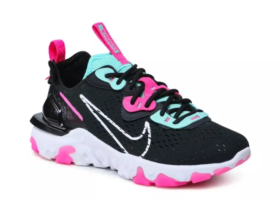 Nike react shop grey pink