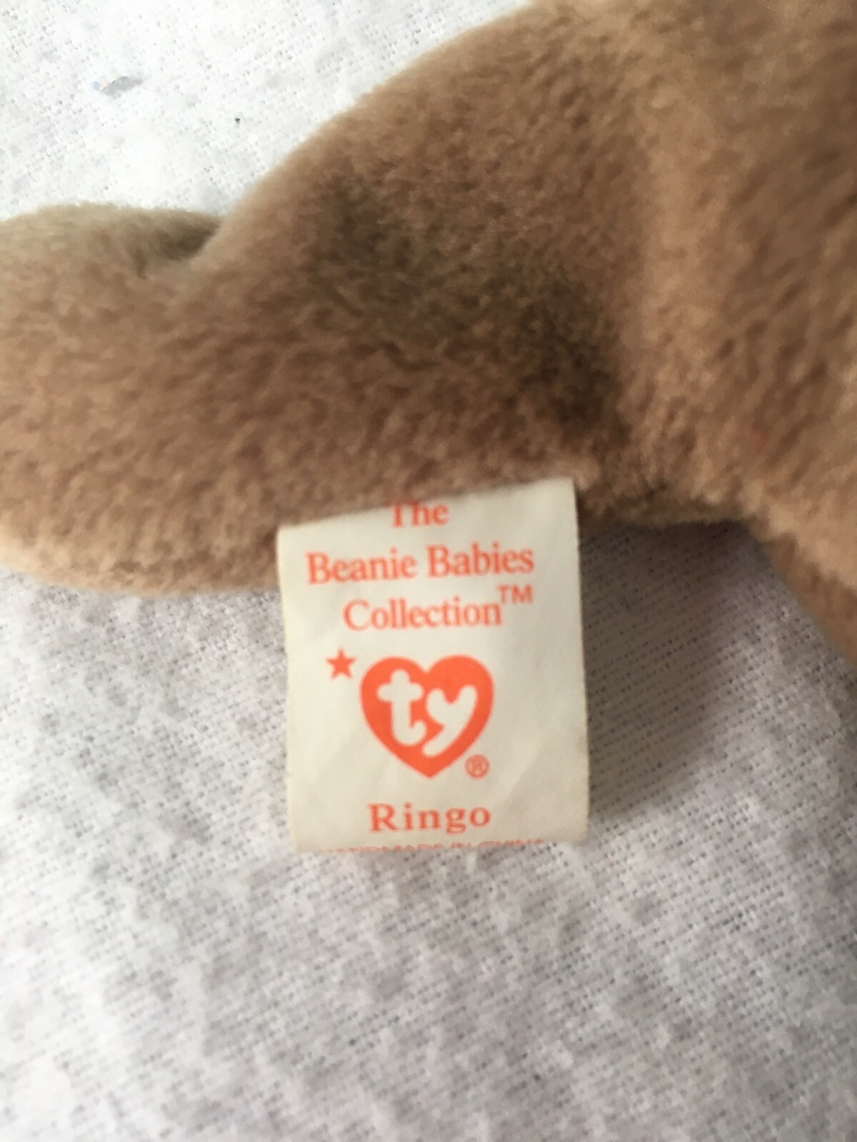 TY Beanie Baby RINGO The Raccoon 1995 Rare, Retired, Vintage & Collectible eBay