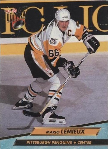Mario Lemieux 1992-93 Ultra #165 Pittsburgh Penguins | eBay
