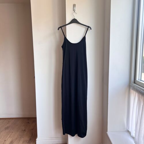 Vintage Y2K 90s Ethereal Maxi Slip Dress 8 10 12 Whimsygoth Grunge Fairycore - Picture 8 of 14