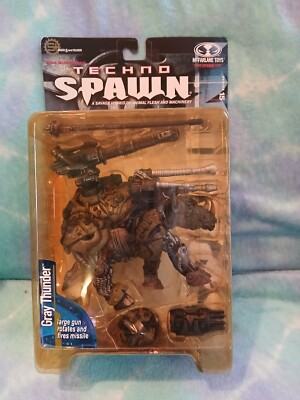 Action Figur - Todd McFarlane's Techno Spawn Series 15 - Gray Thunder