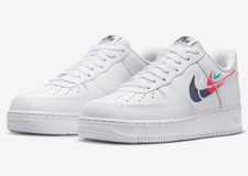 Nike Air Force 1 Low '07 Quadruple Swoosh scarpe sneaker 49,5 US 15 FJ4226-100