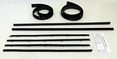 1967 1972 Chevy Truck Superkit 8 Piece Felt Kit Div Bars & Upr Channels, CCT285