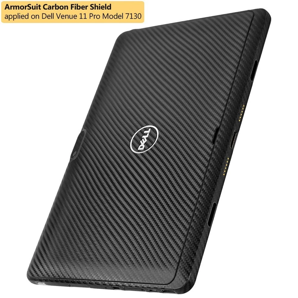 ArmorSuit MilitaryShield Dell Venue 11 Pro 7130 Screen Protector + Black Carbon - Image 3 of 4
