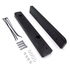 Adjustable Tour-Pak Trunk Luggage Relocator Kit Mount Extend Plate Rack For 14-1