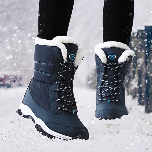 Botines de Mujer de Plataforma Botas Invierno Calzado Para Nieve Y Agu | eBay