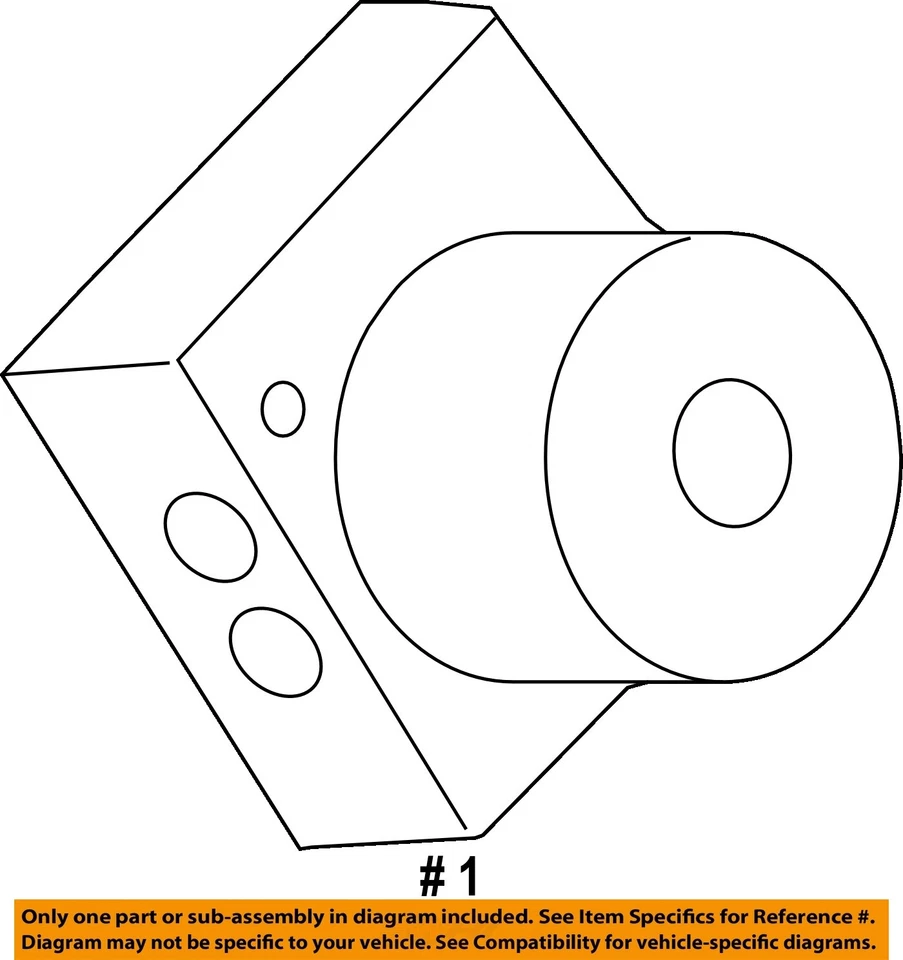 Б/у насос ABS и мотор в сборе подходят: 2013 Dodge Avenger в сборе 3,6 класса A - Изображение 4 из 4