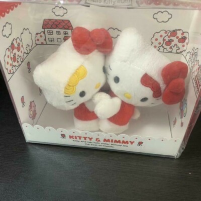 Hello Kitty x MIMMY Sanrio 40th Anniv Stuffed Toy Mascot Plush
