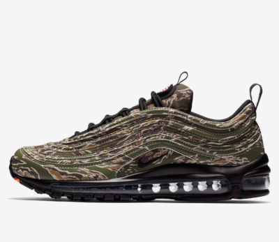 Nike Air Max 97 PRM QS - SIZE 7.5 - AJ2614-205 Country Camo USA