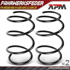 2x Federn Fahrwerksfeder Vorne für Mercedes-Benz B-Klasse W246 CLA Coupe C117