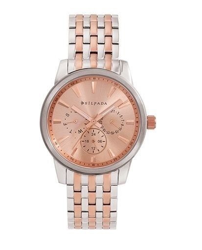 SILPADA At First Blush Stainless Steel 2-Tone Watch T3369  display picture 3