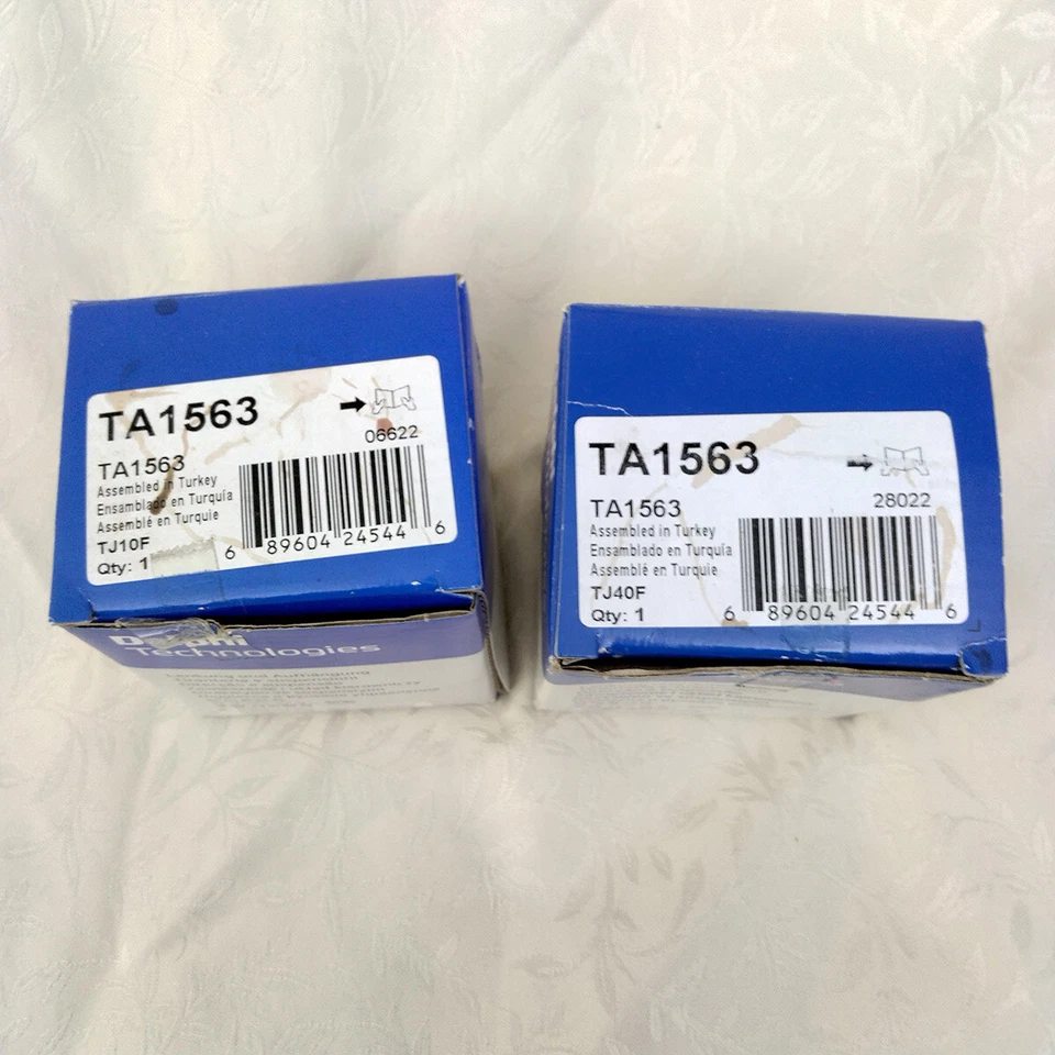 2 extremidades de haste de amarração, Delphi TA1563 - Ford Festiva, Mercury Capri, Tracer, Mazda 323 - Imagem 3 de 3